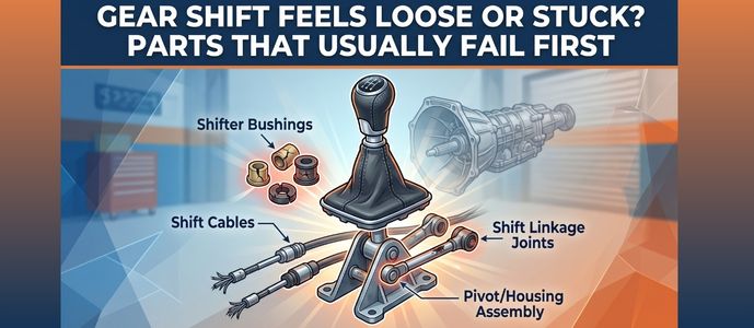 Gear Shift Feels Loose or Stuck