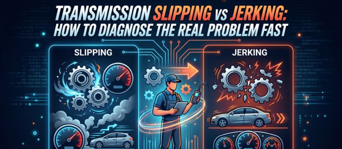 Transmission Slipping vs Jerking